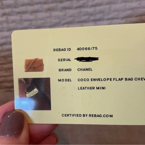 CHANEL Beige Chevron Crossbody Mini Flap Bag - Picture 13 of 13